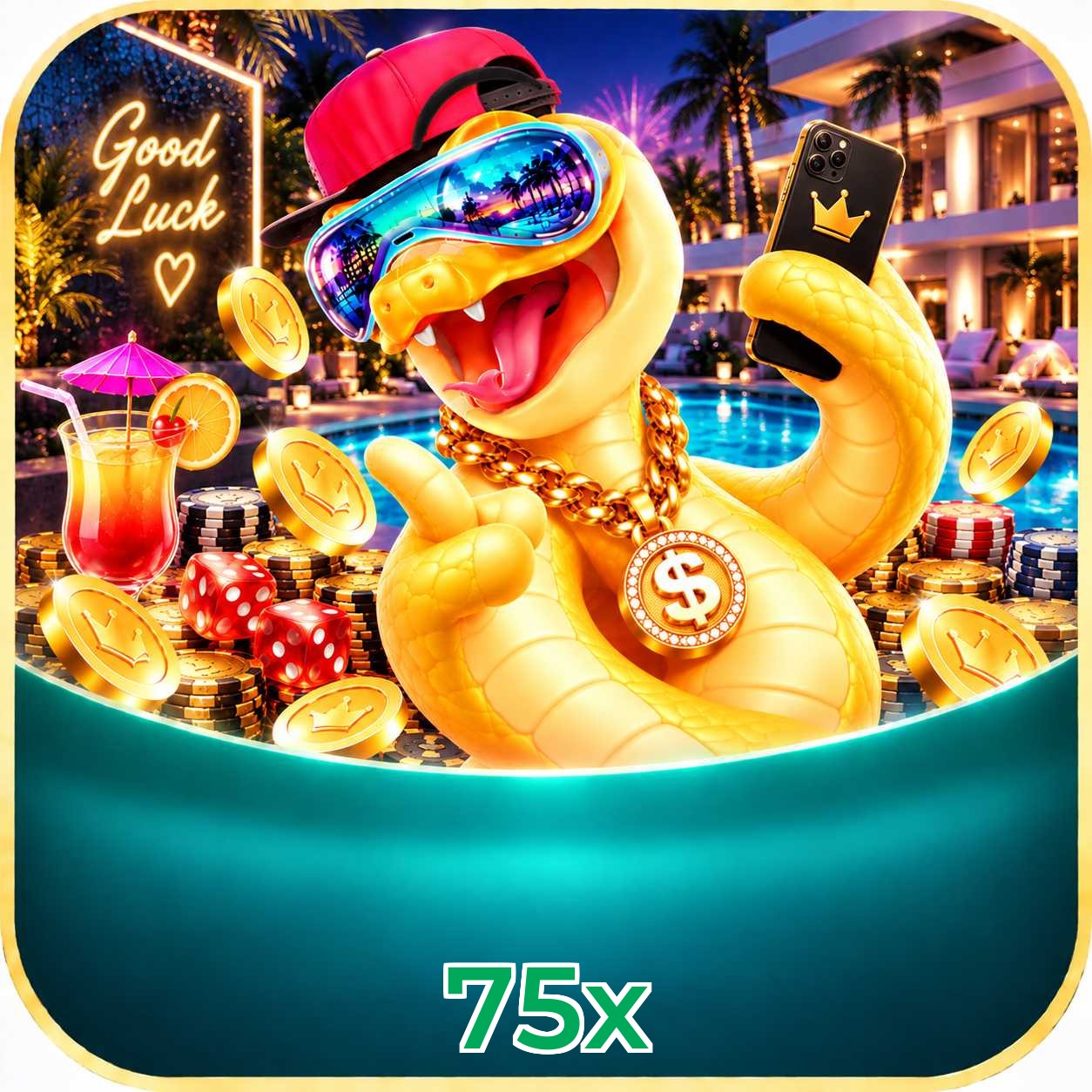 Catálogo de 2.547 jogos da 75x incluindo Pragmatic Play e Evolution Gaming