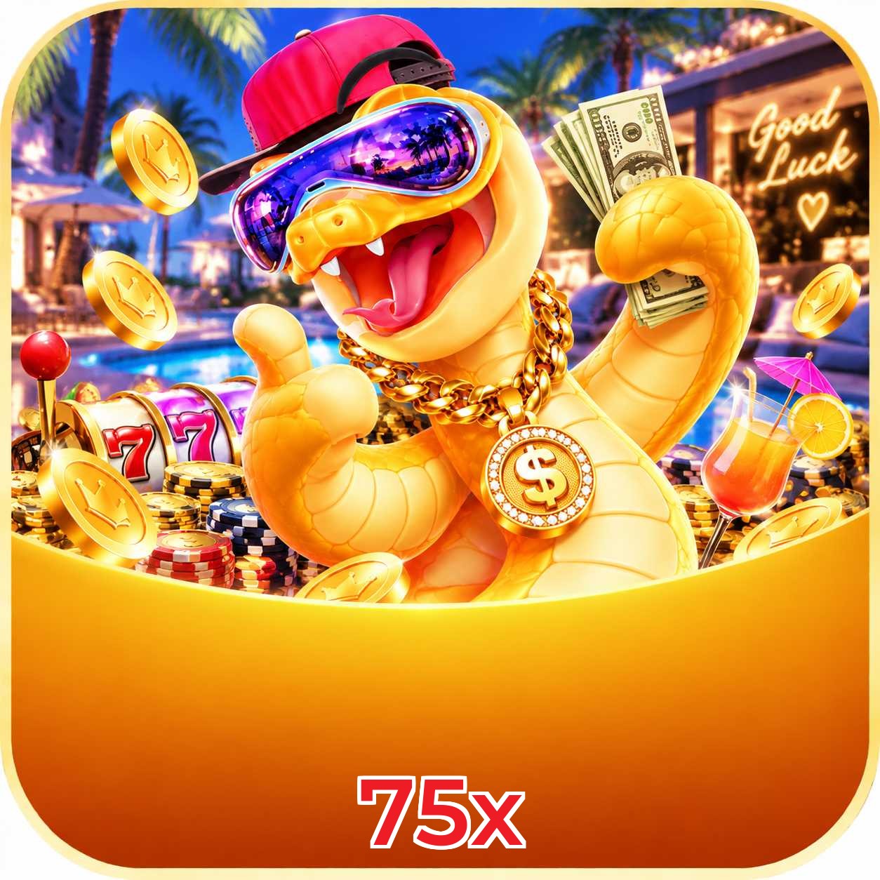 Seis modalidades de loteria 75x com odds transparentes